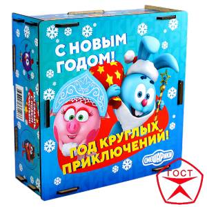 Детский подарок на Новый Год в мягкой игрушке весом 950 грамм по цене 1655 руб